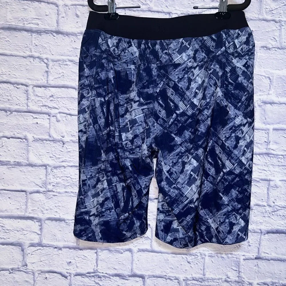 Lululemon Core Shorts Mens Size L Unlined 11” Stretch City Sights Caspian